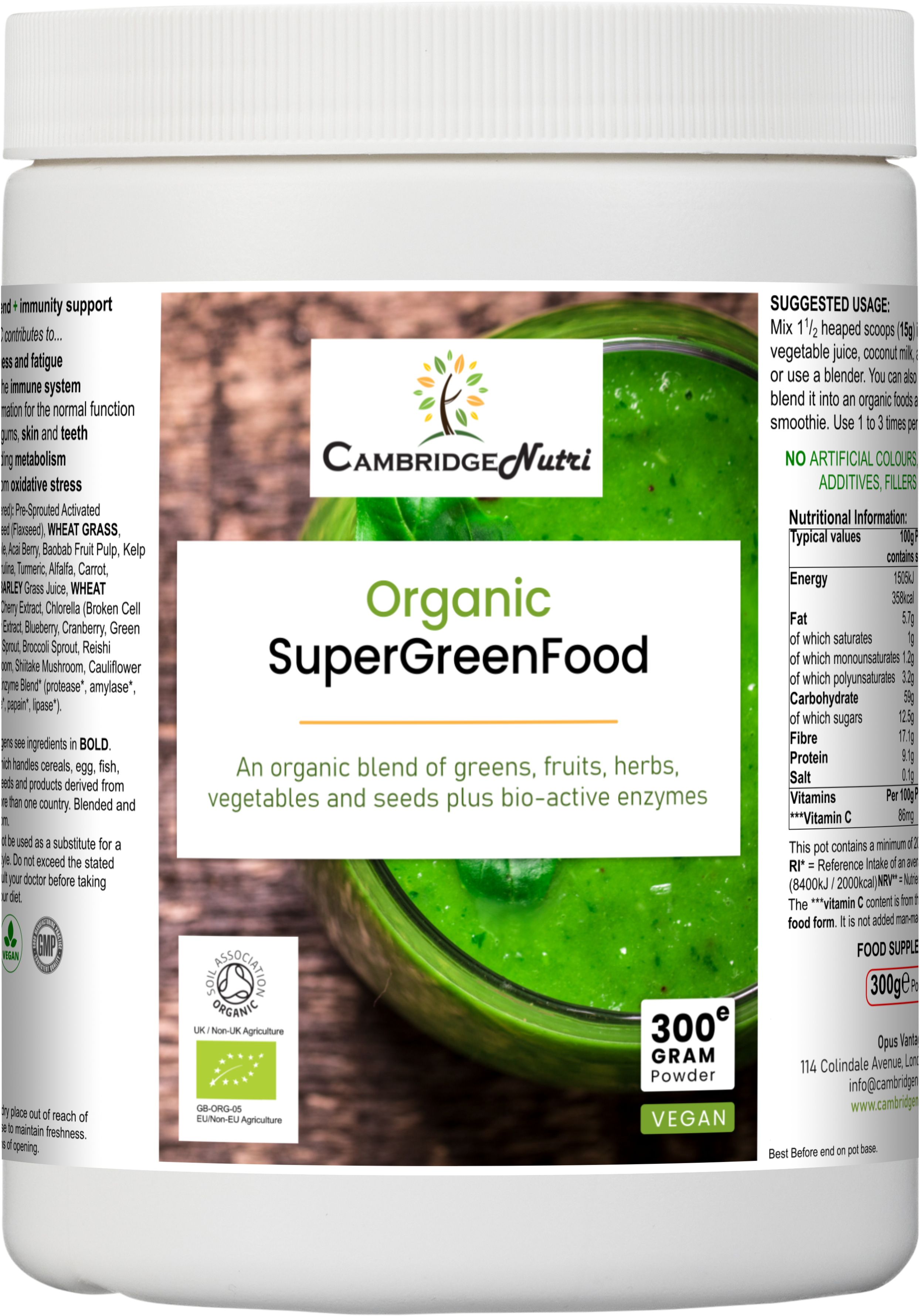 Organic SuperGreenFood