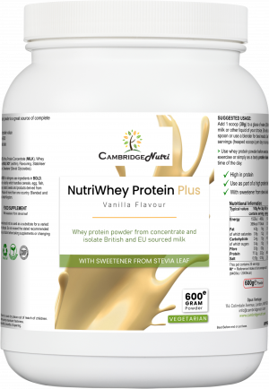 NutriWhey Protein Plus (Vanilla flavour)