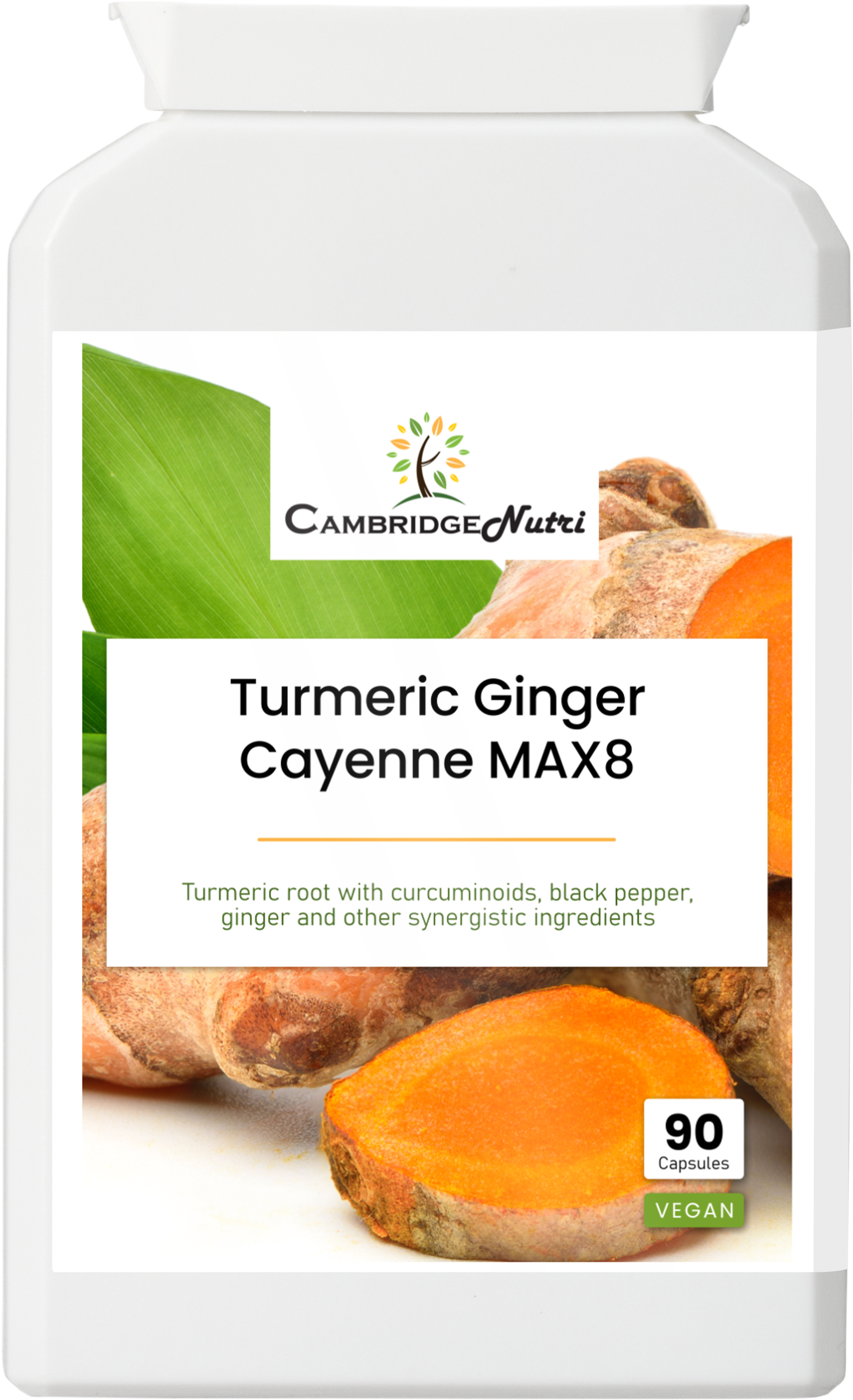 Turmeric Ginger Cayenne MAX8